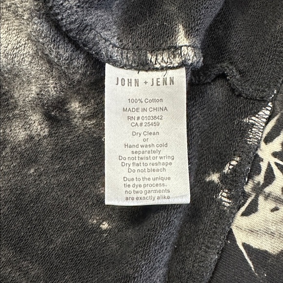 John + Jenn Tie Dye Full Zip Hoodie Jacket - Picture 13 of 13